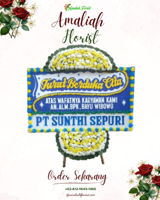 Papan Bunga Duka di Mimika Barat