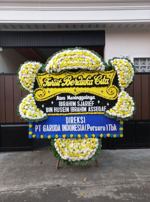 Papan Bunga Duka di Mimika Barat